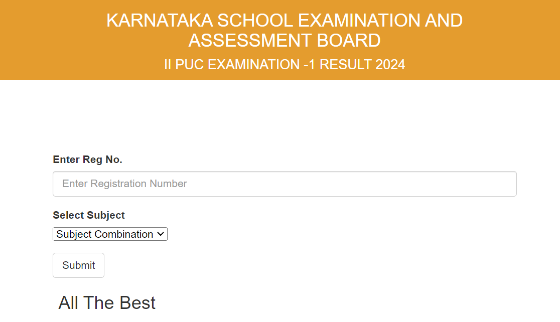 Karnataka 2nd PUC result 2024: Link Active At karresults.nic.in